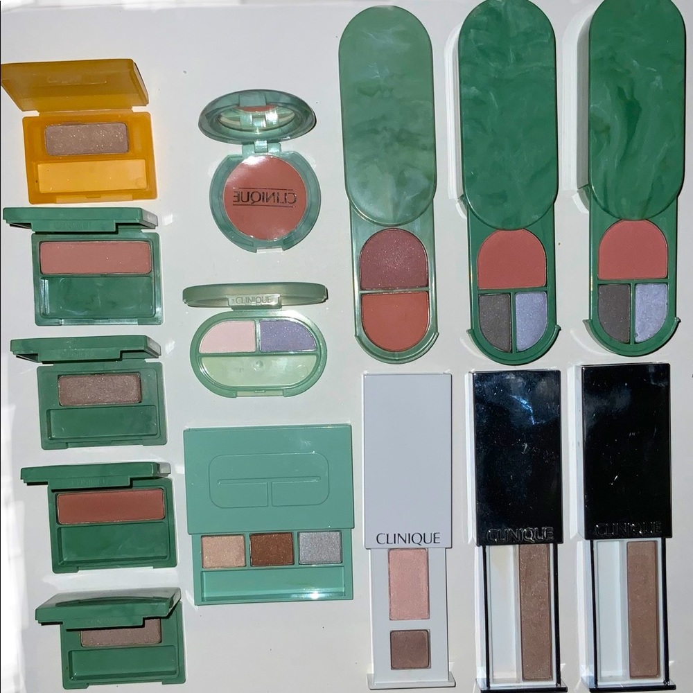 Clinique Eyeshadows - 8 Singles, 3 Doubles, 3 Trio